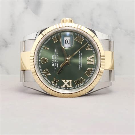 rolex green dial auctions|Rolex Datejust 36mm 126233.